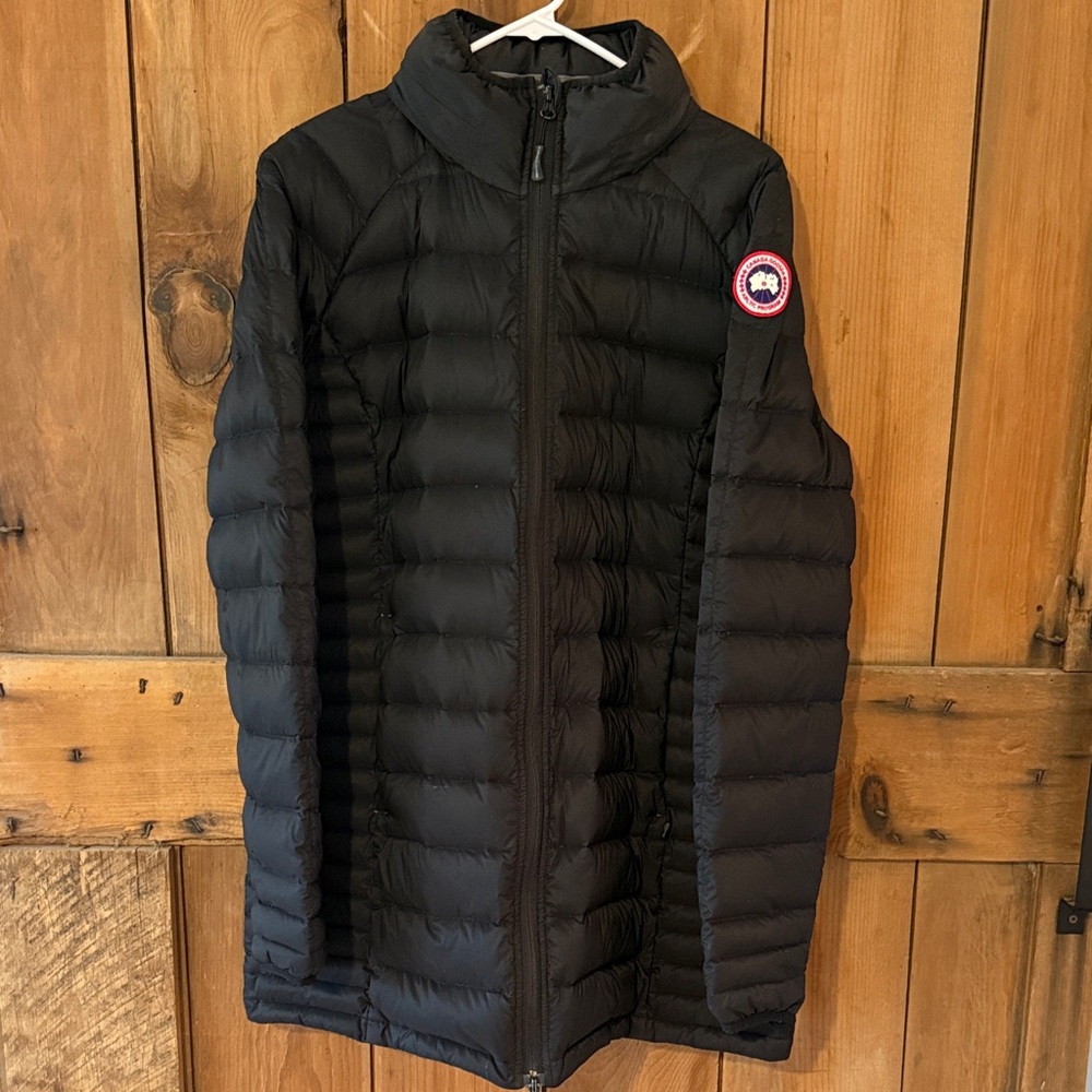 Canada Goose Black Quilted Puffer Jacket- Like New! Worn twice!